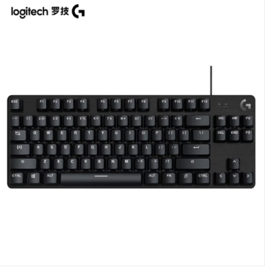 罗技G412 TKL 有线机械键盘 白色背光机械键盘 104键87键可选 便携紧凑T机械轴（类茶轴） 
