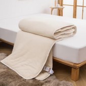 洁丽雅（Grace）床褥 100%新疆棉花被子床褥保暖垫被全棉加厚棉絮 150*200cm